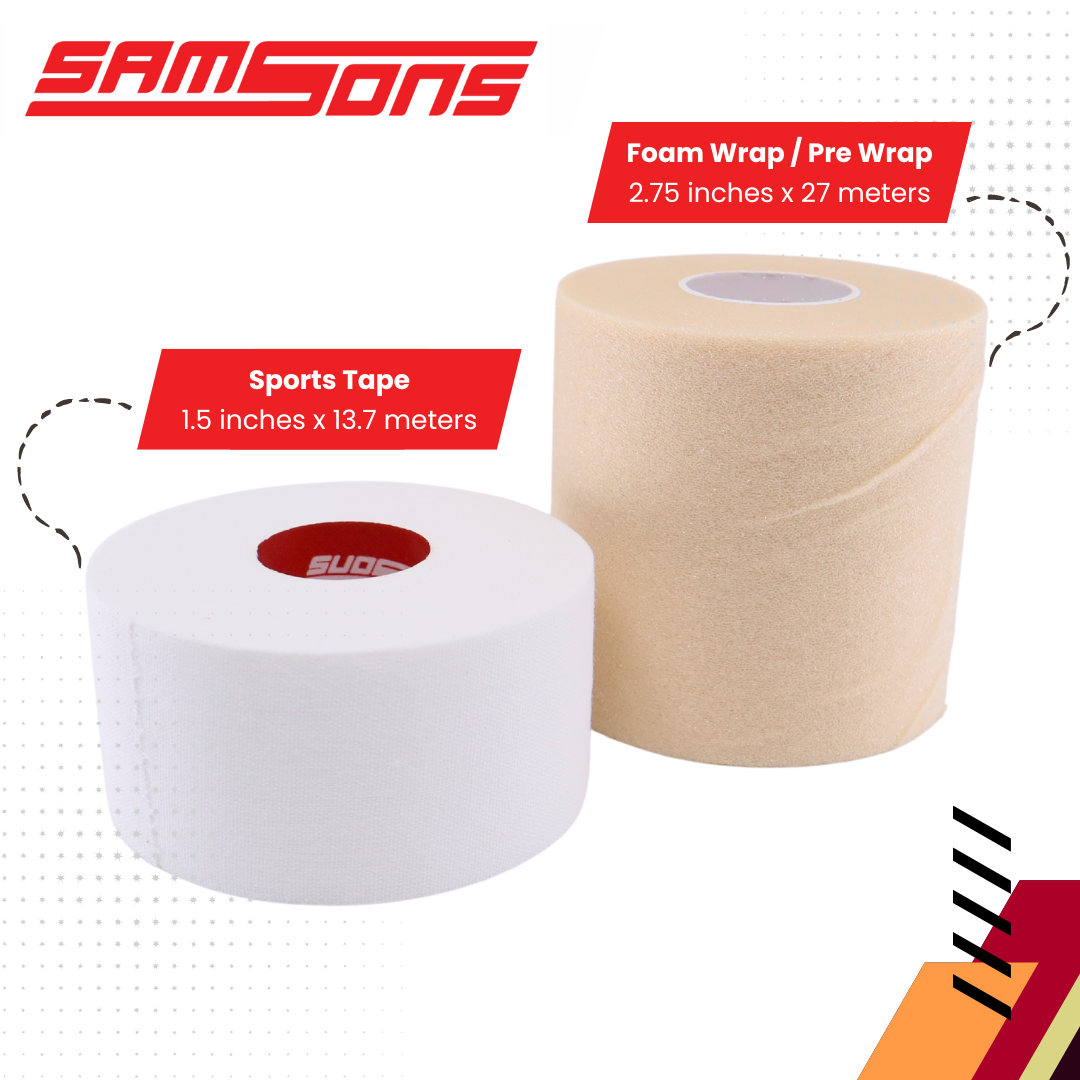 SAMSONS SPORTS TAPES & FOAM WRAP